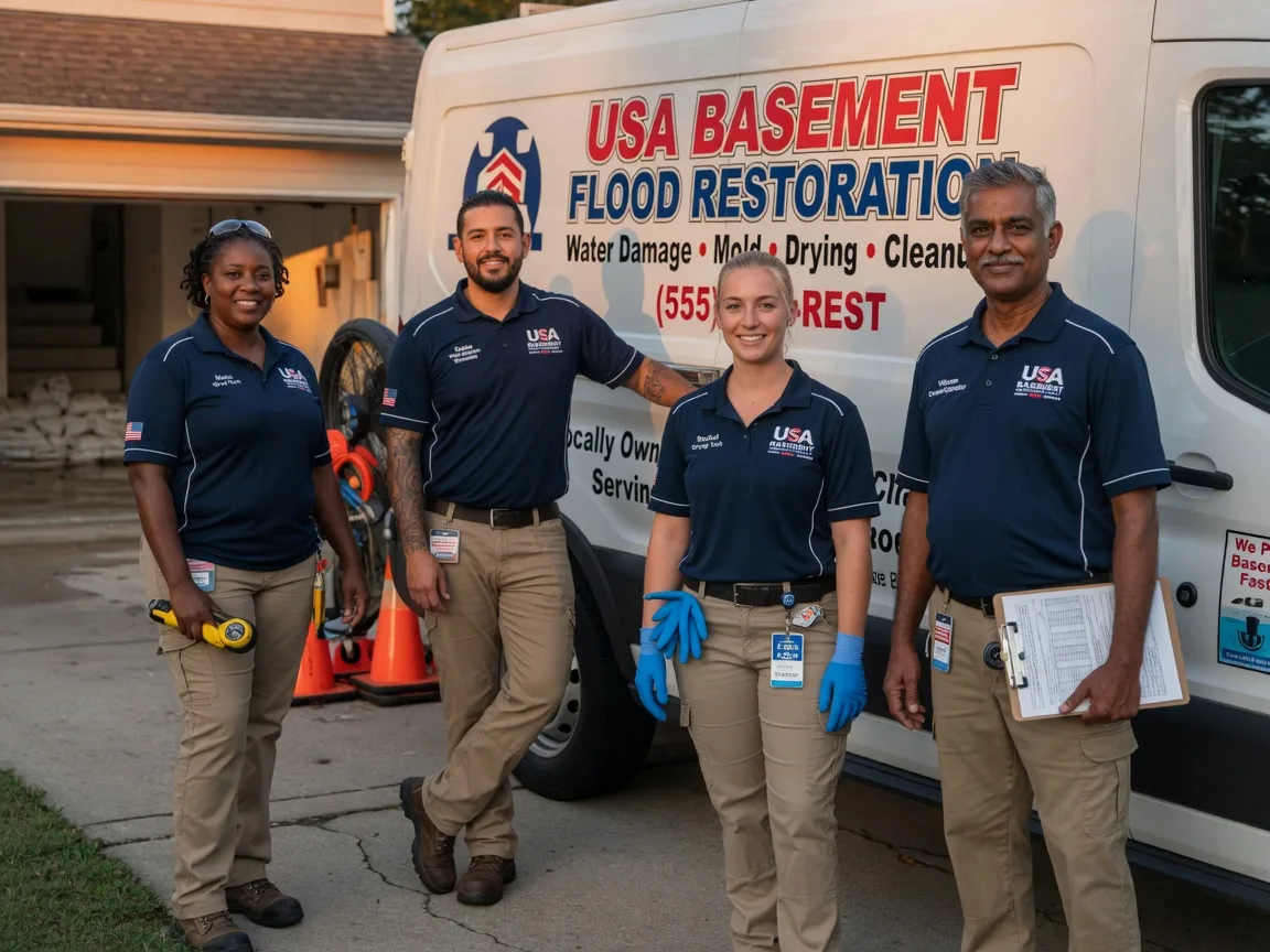 Basement Flood Cleanup company in New Augusta, MS